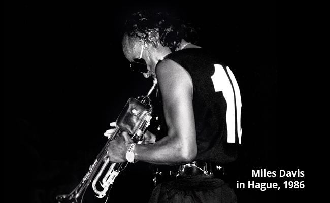 Miles Davis photograph